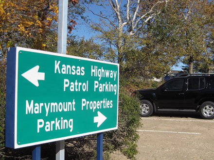 We are located next to the Kansas Highway Patrol